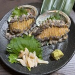 漁師直営 地魚料理 観音丸 - ☆漁船直送のアワビ刺し♪コリッコリ✨