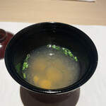 鮨 起承転結 - しじみ汁