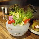 遊膳 - バーニャカウダ～自家製バーニャソース②