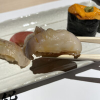 鮨 起承転結 - 生の北寄貝美味しい
