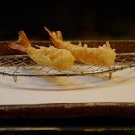 天ぷら 鈴木屋 - 車海老から～スタート