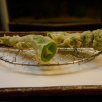 天ぷら 鈴木屋 - 万願寺とうがらし