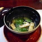 天ぷら 鈴木屋 - 吸い物です
