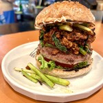髙橋バーガー - 道産子ネギチリバーガー