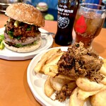 髙橋バーガー - プルドポークポテトと道産子ネギチリバーガー