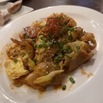 ケムリ - 豚バラと春キャベツのピリ辛味噌炒め