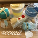 カフェ アクイーユ - 2023年2月　アフタヌーンティー