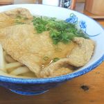 Hom Ba Ka Na Kuma Mo Chi Fu Ku Da - 全体的に薄味のきつねうどんでした。