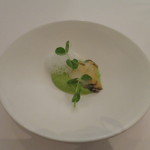 アルシミスト - ズッキーニ　蝦夷アワビ　カモミール