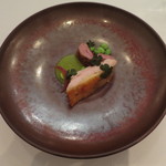 アルシミスト - サルサヴェルデ　ホロホロ鳥　枝豆