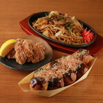 銀だこハイボール横丁 - たこ焼、焼きそば、唐揚げなどおつまみも充実