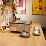 にんにく焼肉 チャッカ - カウンター