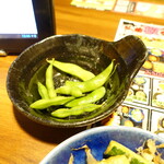 福福屋 - 枝豆・お通し（429円）