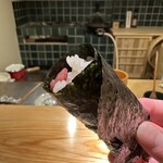 佐野鮨 - フジタ鮪のトロ手巻き　あと10本食べたいです。