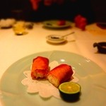 海鮮名菜　香宮 - 毛蟹のカニ肉入り春巻き