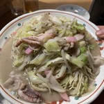 屋台おかもと - 焼きラーメン塩とんこつ950円