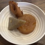 たこ焼・駄菓子 ぷるぷる - おでん。しみしみです。