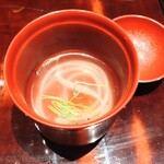 焼鳥 喜多村 - 鶏スープ