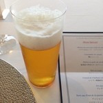 Hotel de yoshino - まずはビールで乾杯！
