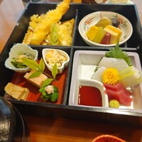 ふな又 - 松花堂御膳（1850円）