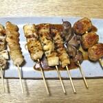 串焼き黄金鶏 - 料理写真:購入した焼き鳥類