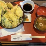 暖流 観音店 - 天丼膳　1,000円