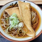 一兎 - かけそば、キツネ(400円、80円)