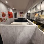 蒙古タンメン中本 - 店内の様子(ボックス席)