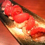 Jidoriya Gokuu - 鶏ハムとフルーツトマトのバルサミコ風味