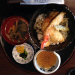 京都紫野 酒味 おおもりや - 塩天丼・1,000円