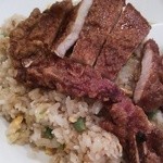中華菜舘 清心 - 2014年8月 骨付き豚肉チャーハン