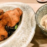 賽 - 牡蠣フライ 奈良漬けタルタル