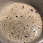 鴨出汁中華蕎麦 麺屋yoshiki - クリーム昆布水と貝出汁細つけ麺（塩）