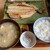 囲炉茶屋 - 料理写真:縞ホッケの干物定食（あら汁変更）
