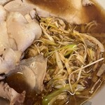 恵愛 - チャーシューの下にネギがびっしり