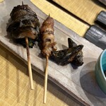 鰻 にしはら - 右端は鰻の頭