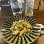 Dietro i tempi - ショートのパスタ。イカ