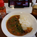 すき家 - 料理写真:ほうれん草カレー