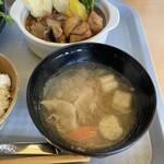 シャモニーモンブラン - 豚汁風汁物