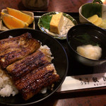 秋月 - 税込1500円の鰻丼並み