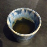 とんかつ ふじ井 - 食後のハーブティー