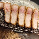 とんかつ ふじ井 - 千代幻豚リブロース２００ｇ