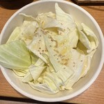 七輪焼肉 安安 - 塩だれキャベツ①