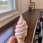 喫茶いちご - ミックスソフトクリーム