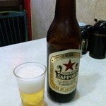 ビール(大瓶)・５５０円