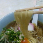 招福 - 細ストレート麺です