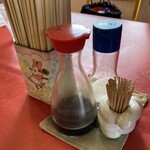 親爺のライスハウス - 卓上調味料