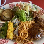 親爺のライスハウス - ランチセット（メインディッシュアップ）