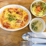 喫茶まりーな - 焼きチーズナポリタン