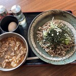 ビアガーデンカーニバル - 肉増し豚蕎麦並